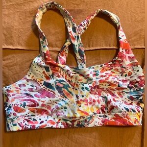 Senita Lux X Sports Bra Splash